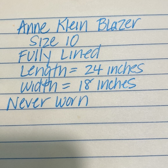 Anne Klein Blazer - Picture 4 of 4